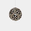 David Trubridge - Floral Pendel - Sort/natur Ø 60 cm
