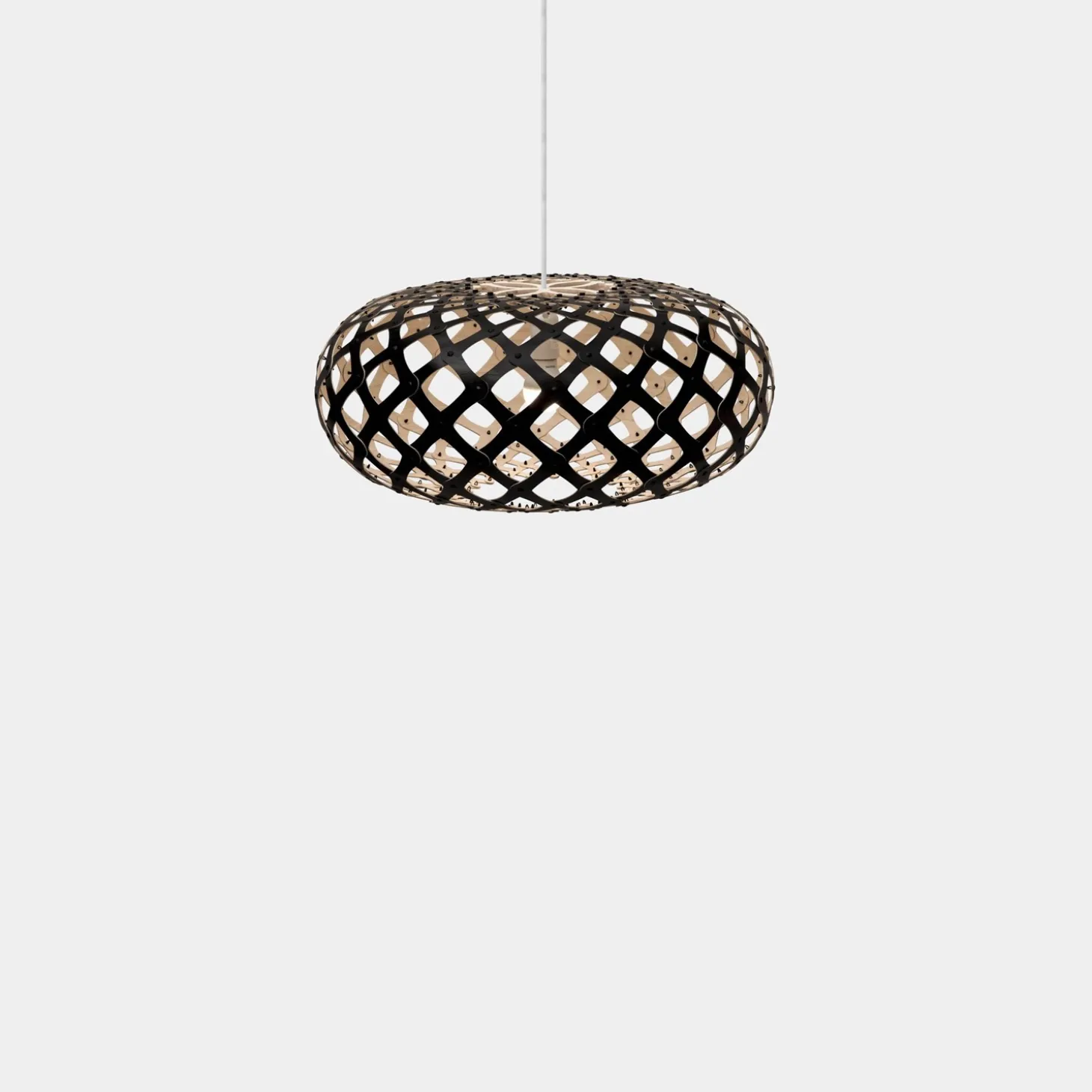David Trubridge - Kina - Sort/natur Ø 60 cm