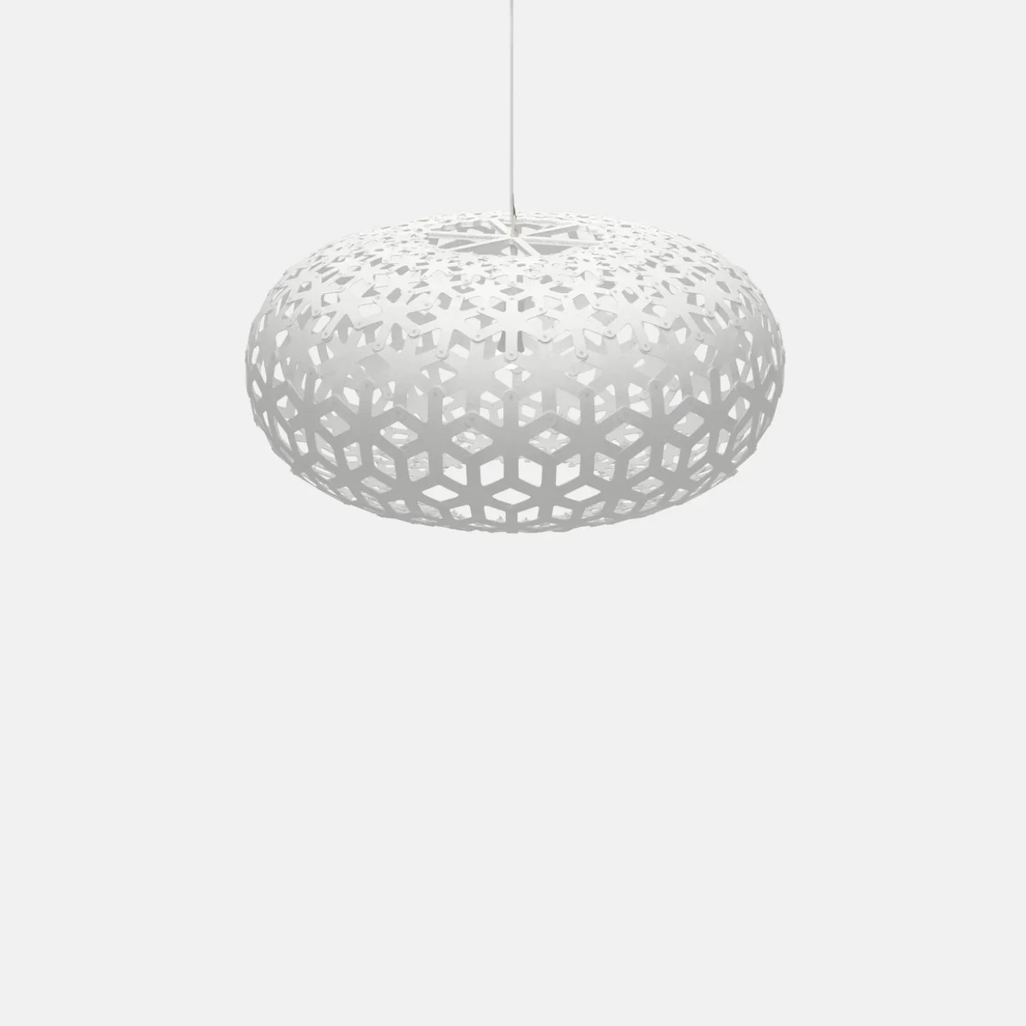 David Trubridge - Snowflake 80cm - Hvid