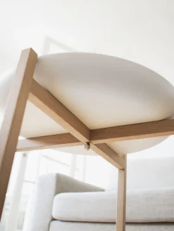 Design House Stockholm - Lille Bord - Tablo - Hvid/eg - Høj