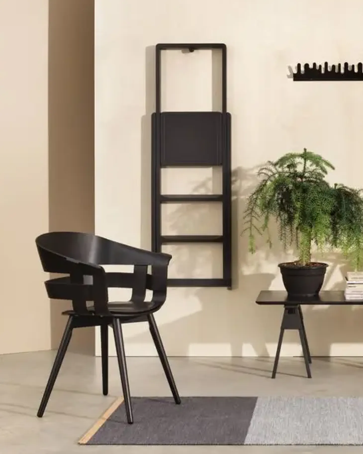 Design House Stockholm - Step - trappestige i sort