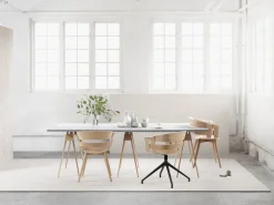 Design House Stockholm stol - Wick stol i ask sæde/grå ben