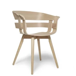 Design House Stockholm stol - Wick stol i eg sæde/eg ben