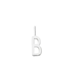 Design Letters - Bogstav vedhæng H10 - "B" - Sterlingsølv