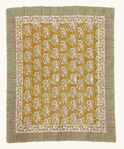 Doing Goods - Dug / sengetæppe - Marigold - 220 x 140 cm