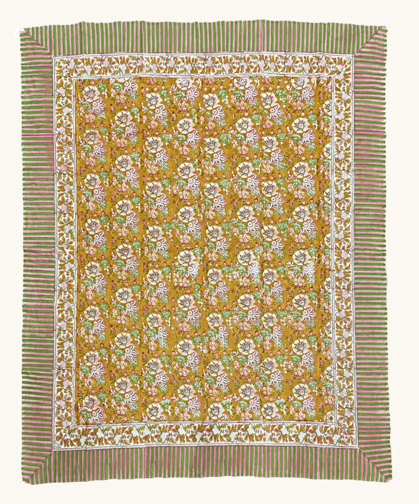 Doing Goods - Dug / sengetæppe - Marigold - 220 x 140 cm