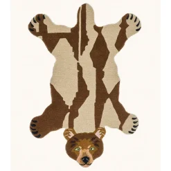 Doing Goods - Gulvtæppe - Quin Bear - Large
