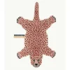 Doing Goods - Pink Leopard Gulvtæppe - Small
