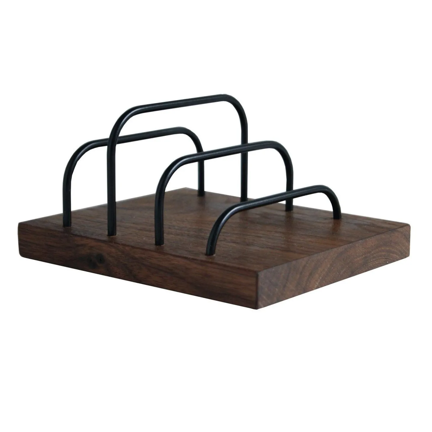 Dot Aarhus - Brass Dock - Tabletholder - Valnød/Sort