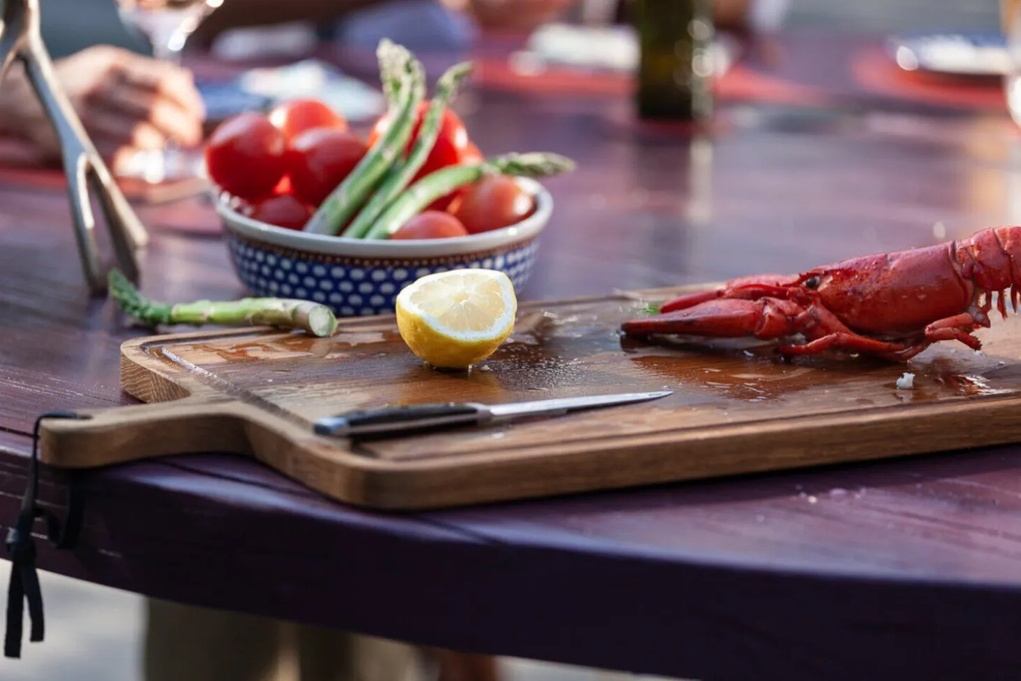 DutchDeluxes - BBQ Board - Rektangulær - XL - Røget Eg