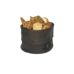 DutchDeluxes - Bread Basket Brødkurv - Ben - Vintage grå læder
