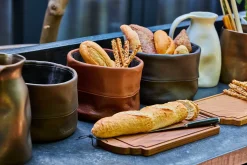 DutchDeluxes - Bread Basket Brødkurv - Ben - Vintage cognac læder