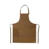 DutchDeluxes - Forklæde - Brushed Style - Vintage Camel Læder