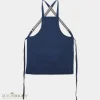 DutchDeluxes - Forklæde - Suspender Style - Denim Blue
