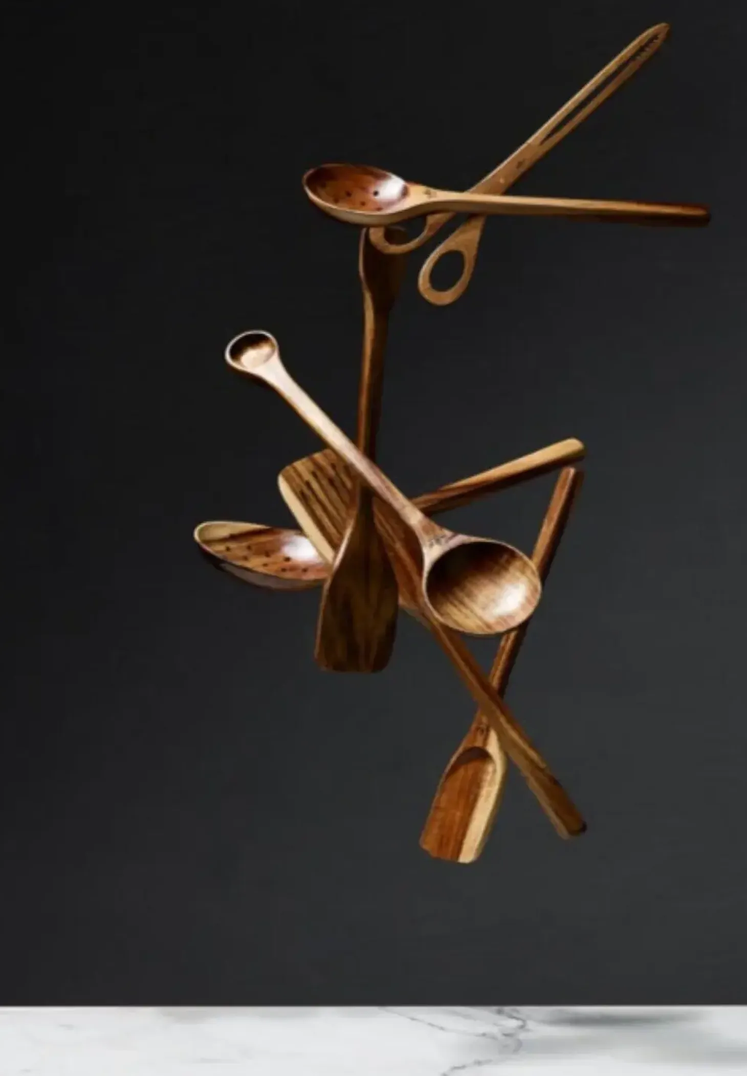 DutchDeluxes - Træ Madtang - Wooden Utensil