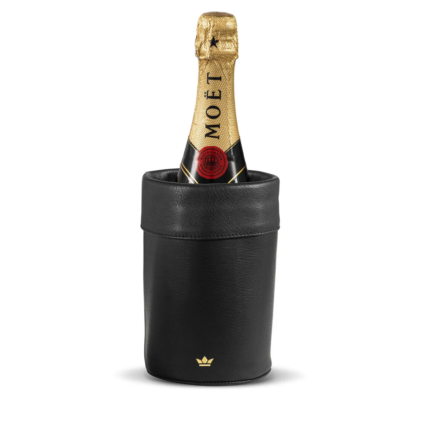 DutchDeluxes - Vin Køler - Wine cooler - Sort Læder