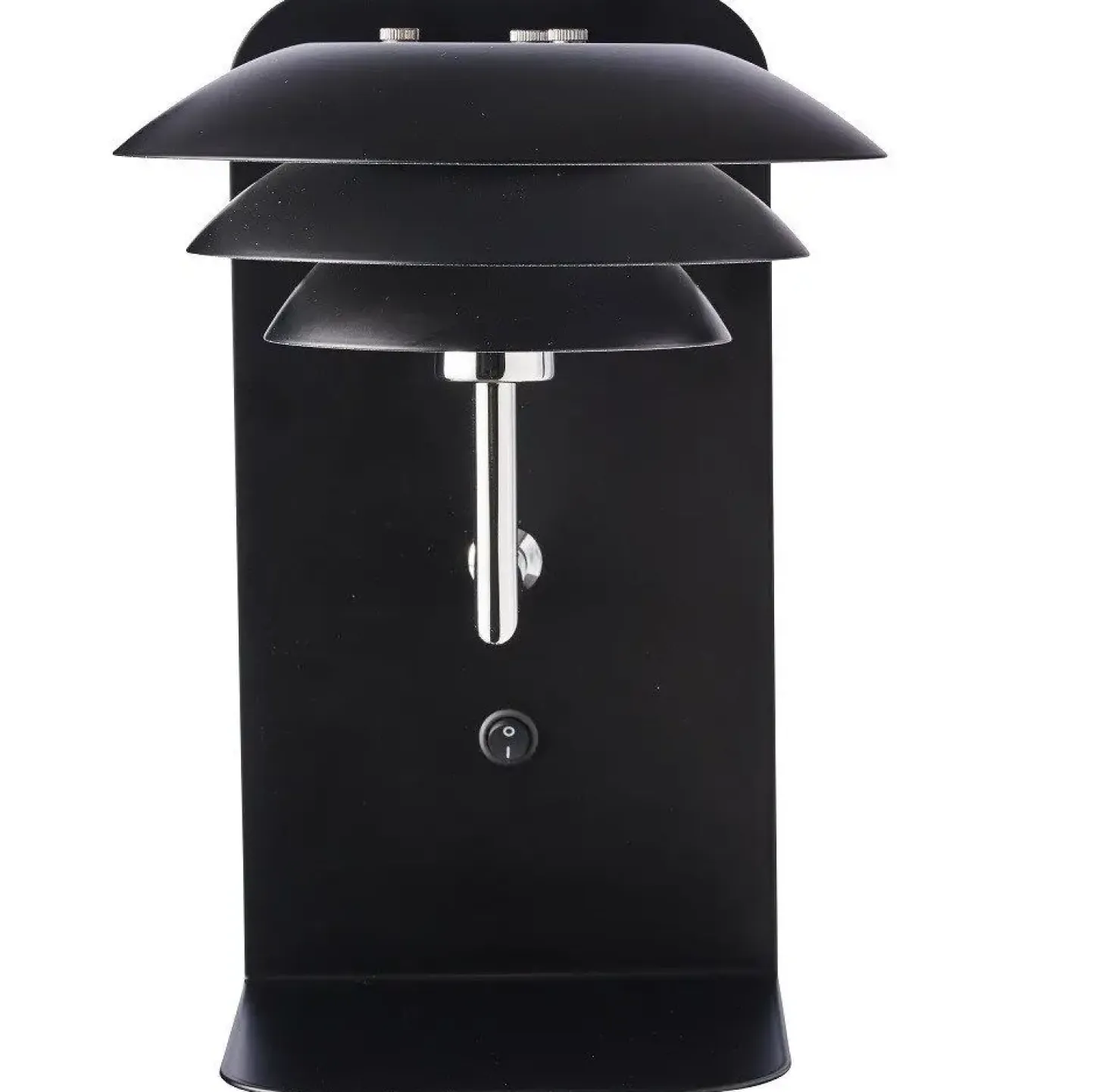 Dyberg Larsen - DL20 USB Hylde inkl. Lampe - Sort
