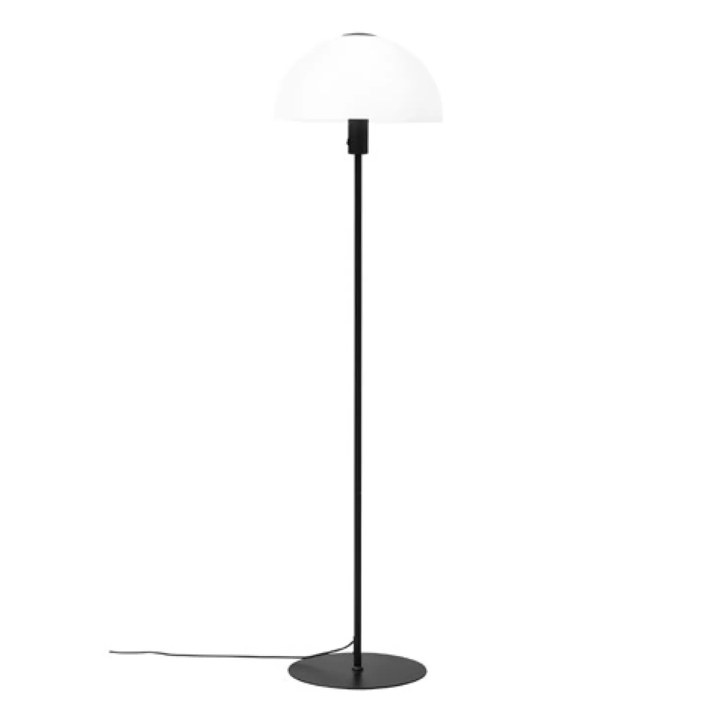 Dyberg Larsen - Jazz gulvlampe - Opal/Sort