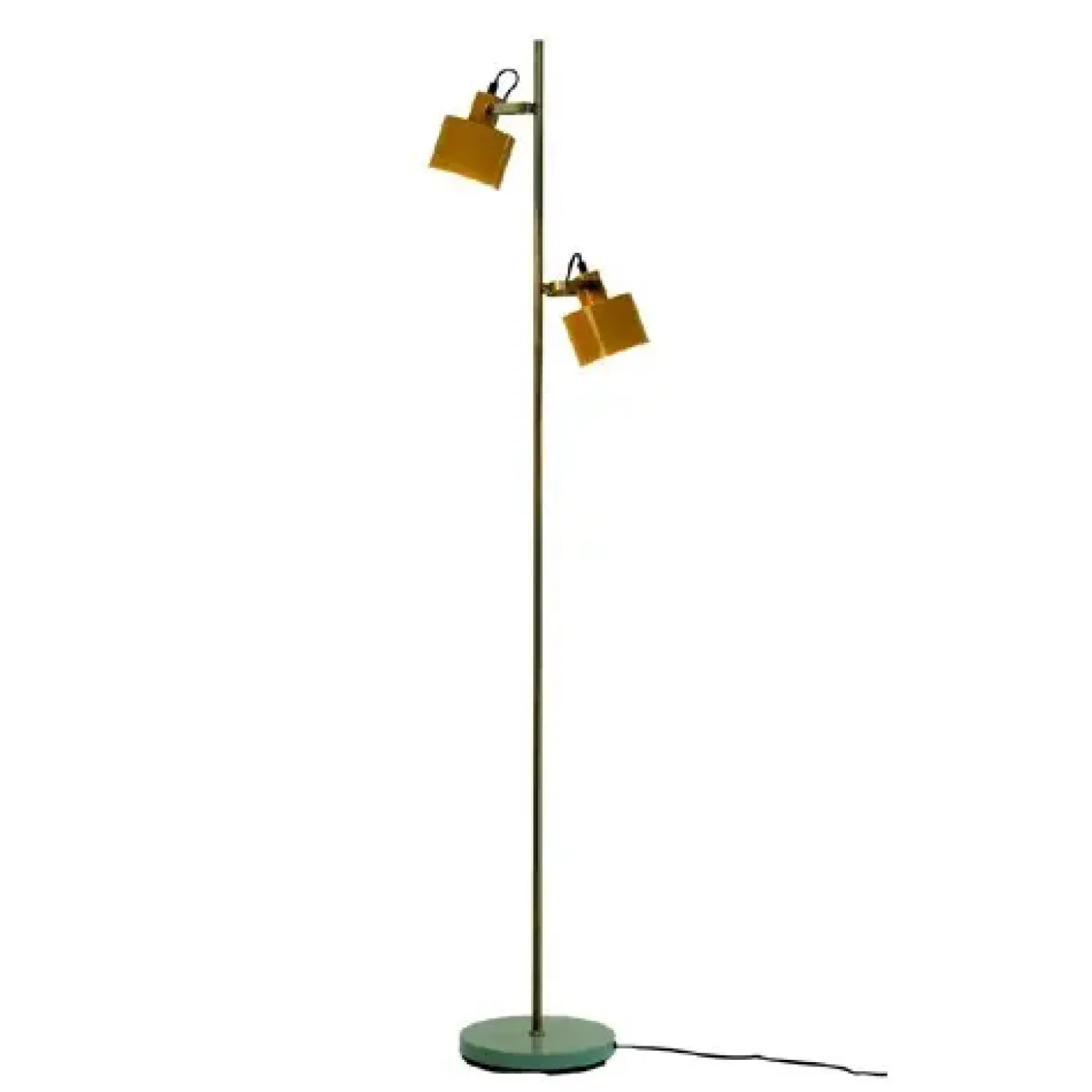 Dyberg Larsen - Ocean Gulvlampe - Karry/Turkis, 160 cm