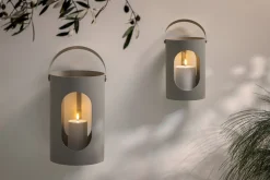 Ekta Living - Lanterne - Light House - Medium - Lys grå