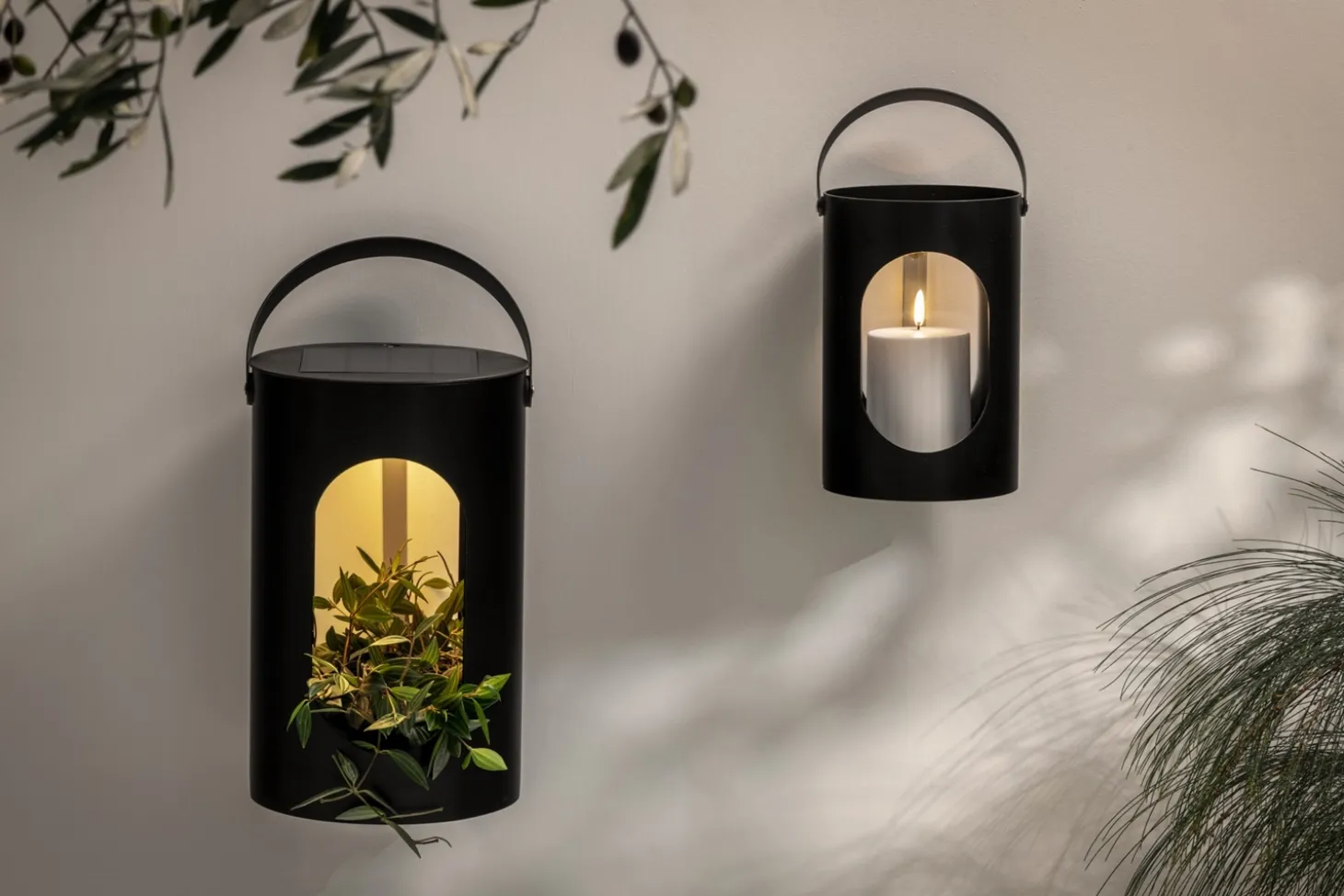 Ekta Living - Lanterne - Light House - Big - Sort