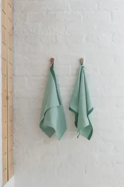 Ekta Living - Viskestykker - 2 stk. - Green/Green