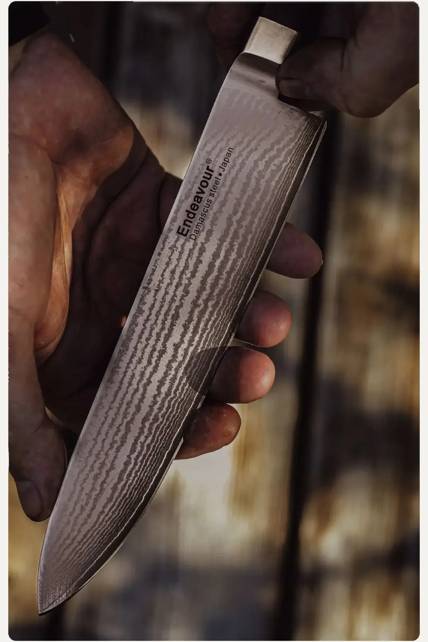 Endeavour - Green Chopper Kniv - 20 cm