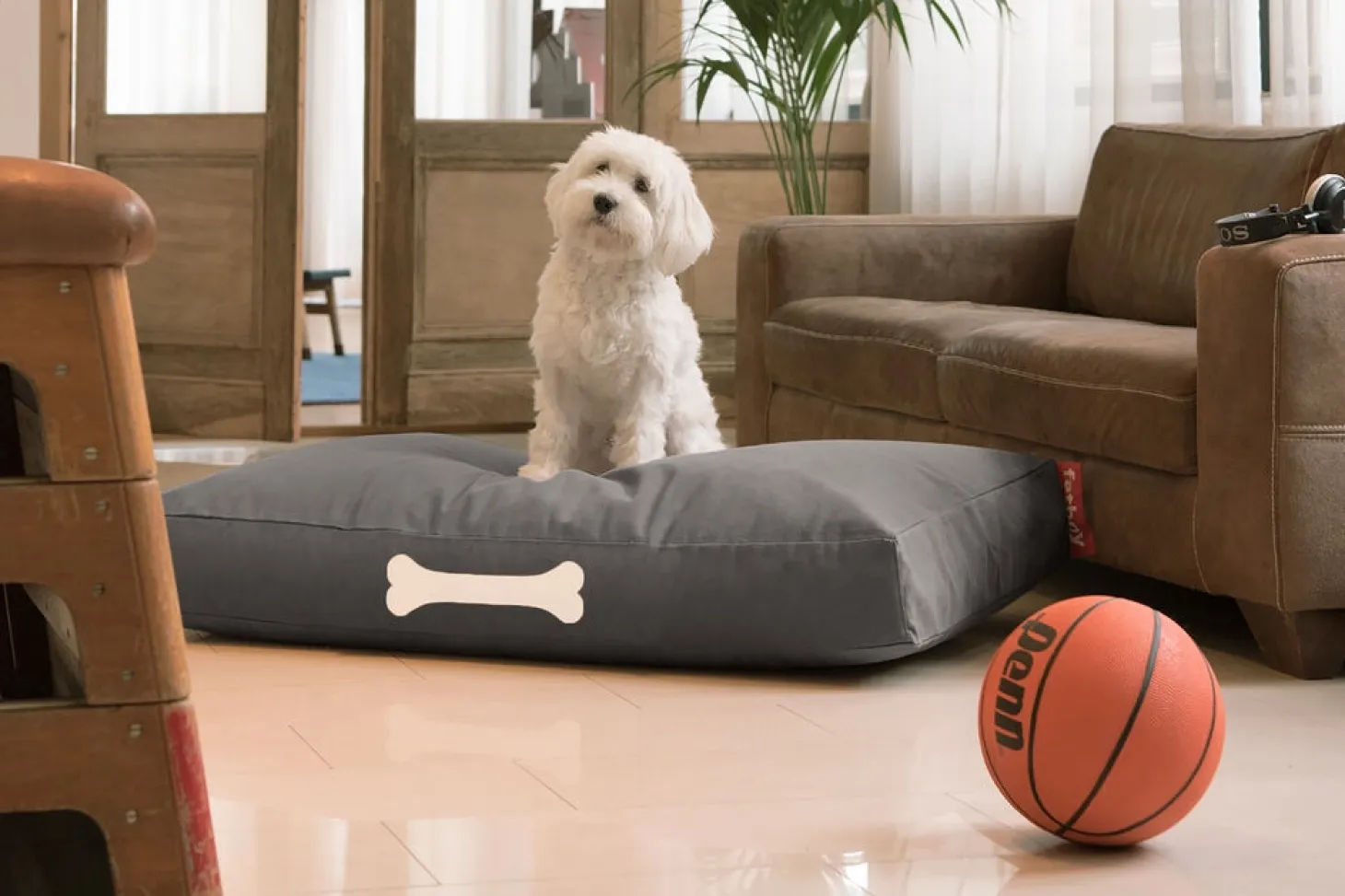 Fatboy - Doggielounge - Canvas Recycled - L - Charcoal Grey