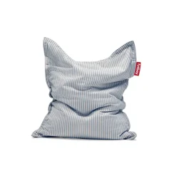 Fatboy - Original Slim Terry Blizzard Blue Creme - Stribet blå