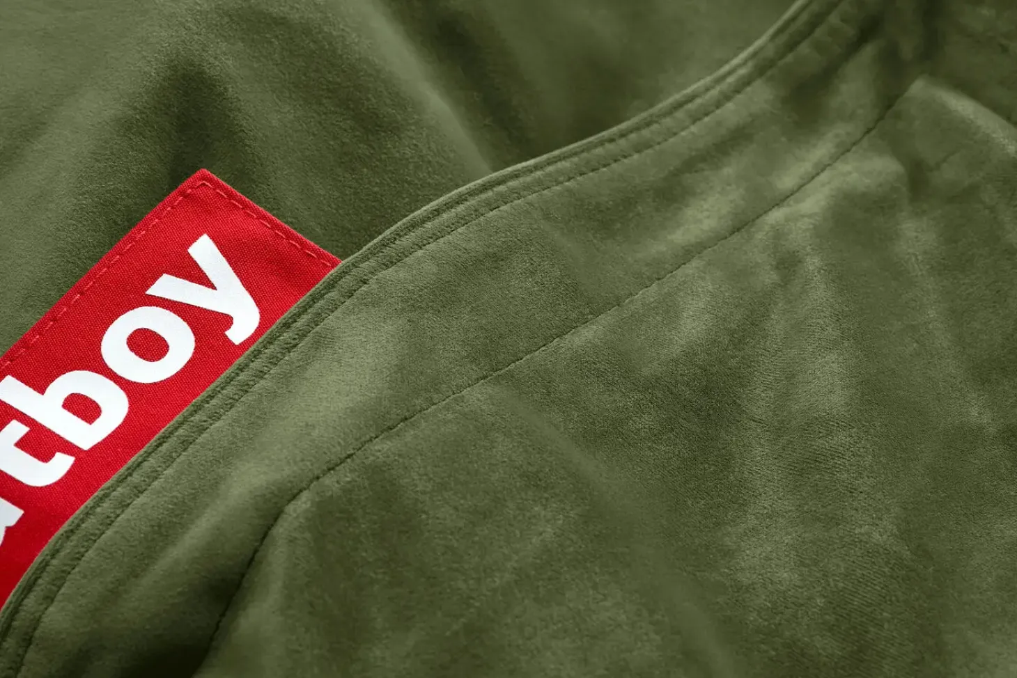 Fatboy - Original Slim Velvet Sækkestol (Recycled) - Deep Green - Grøn