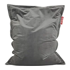 Fatboy - Original Slim Velvet Sækkestol (Recycled) - Taupe - Grå