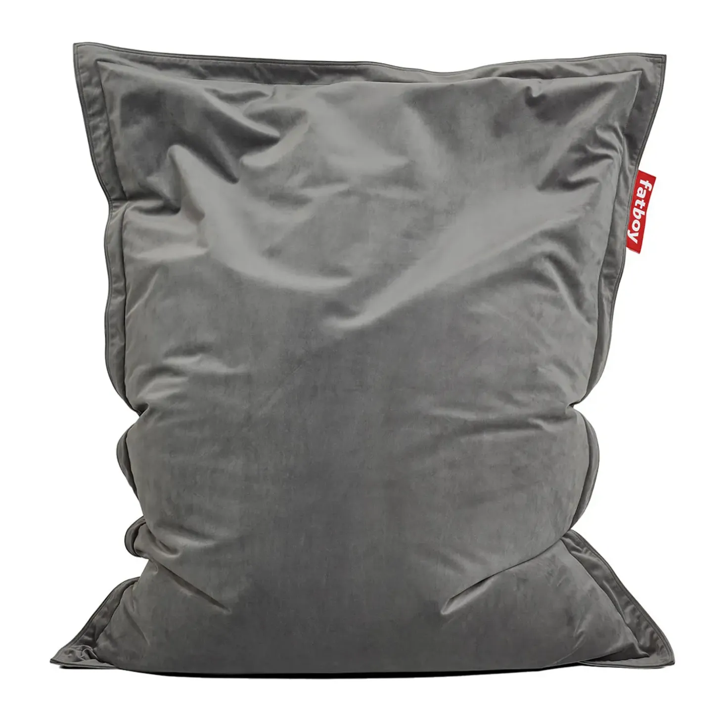 Fatboy - Original Slim Velvet Sækkestol (Recycled) - Taupe - Grå