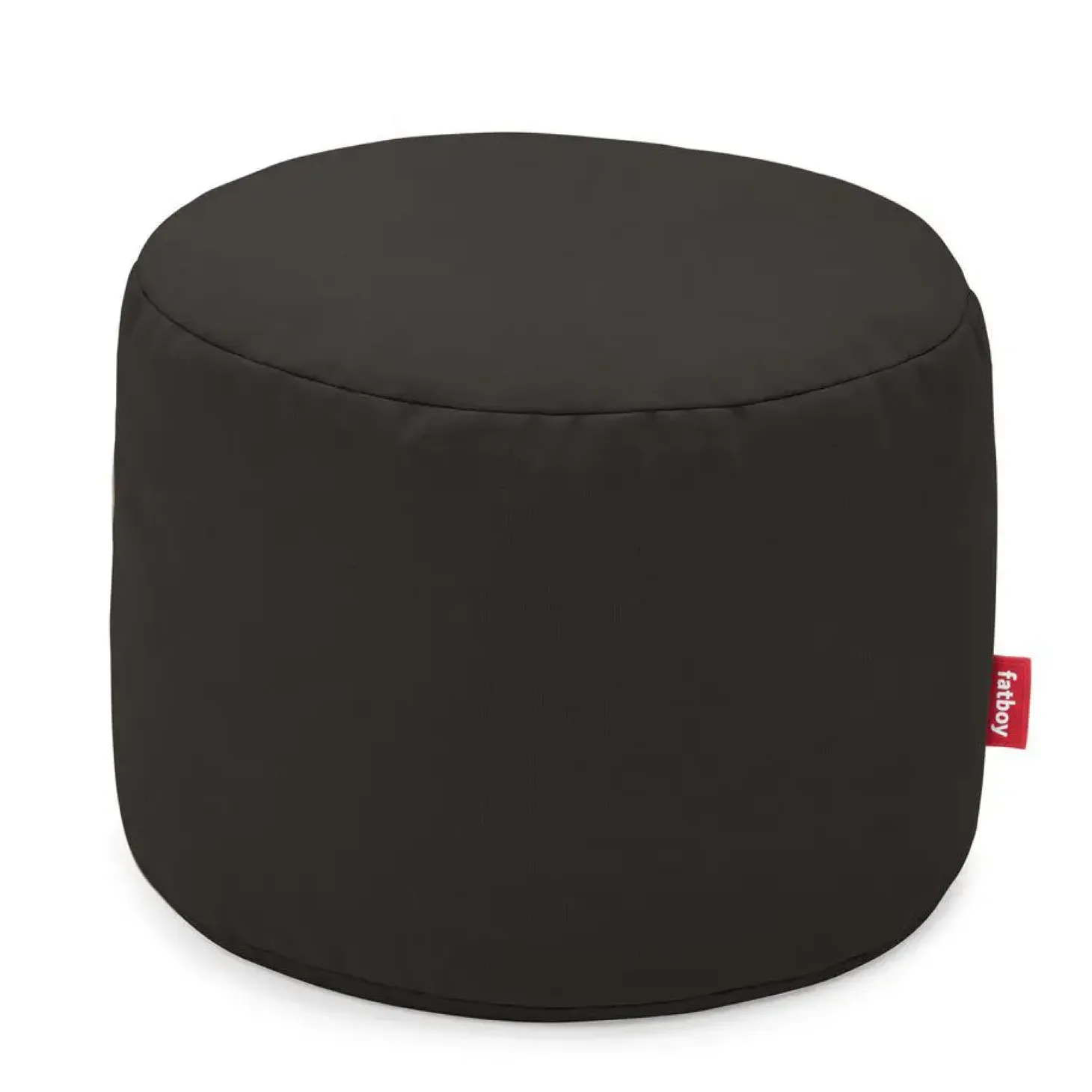 Fatboy - Puf - Point Canvas Recycled - Ø50x35 cm - Black Licorice