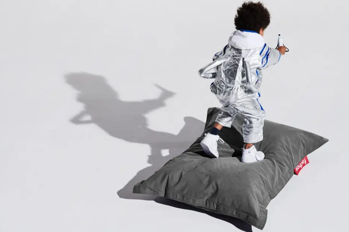 Fatboy - Sækkestol - Junior Canvas Recycled - Charcoal Grey