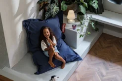 Fatboy - Sækkestol - Junior Canvas Recycled - Crown Blue