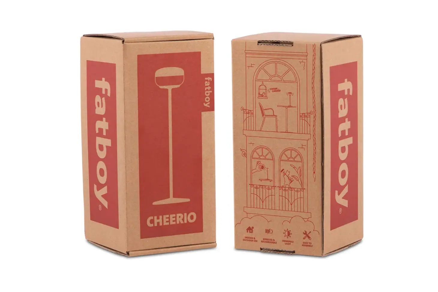 Fatboy - Trådløs Bordlampe - Cheerio - Desert