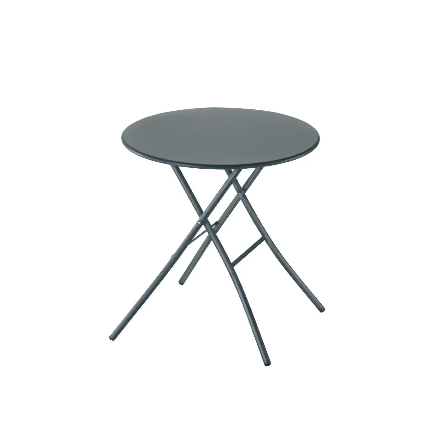 Fiam - Foldebord, havebord - Altanbord, Sirio - Antracit - Ø67 x H70 cm