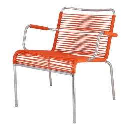 Fiam - Loungestol - Mya Spaghetti - Orange