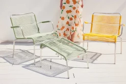 Fiam - Loungestol - Mya Spaghetti - Orange