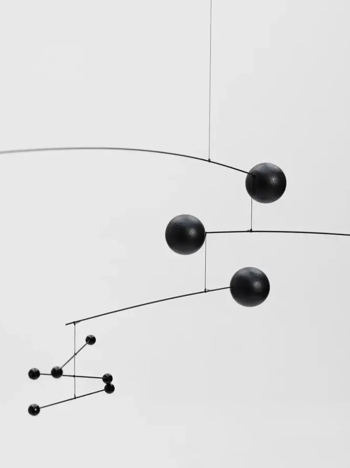 Flensted hanging art - Symfoni mobile - Sort (60 cm)