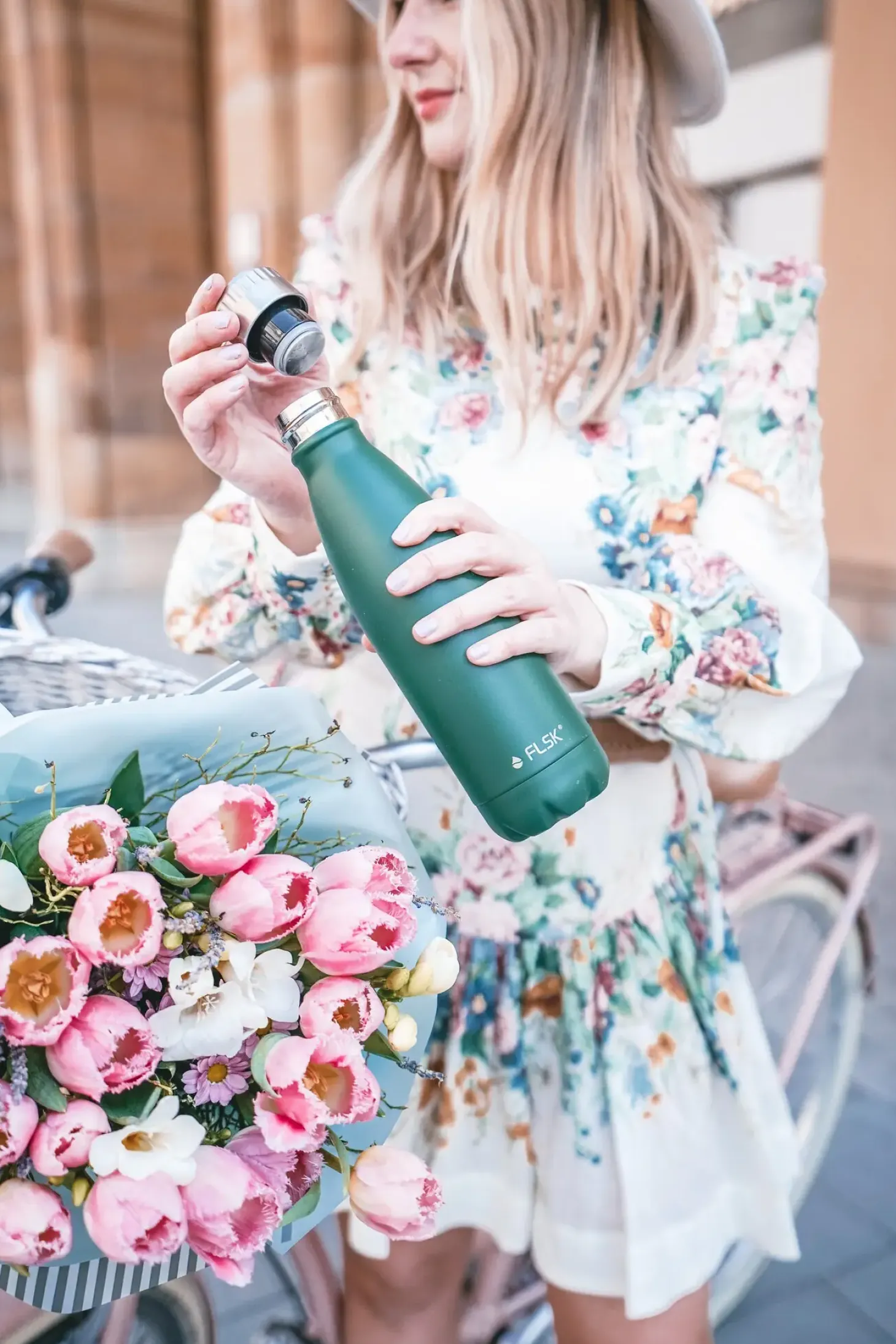 FLSK - Drikkeflaske 350 ml, Steel