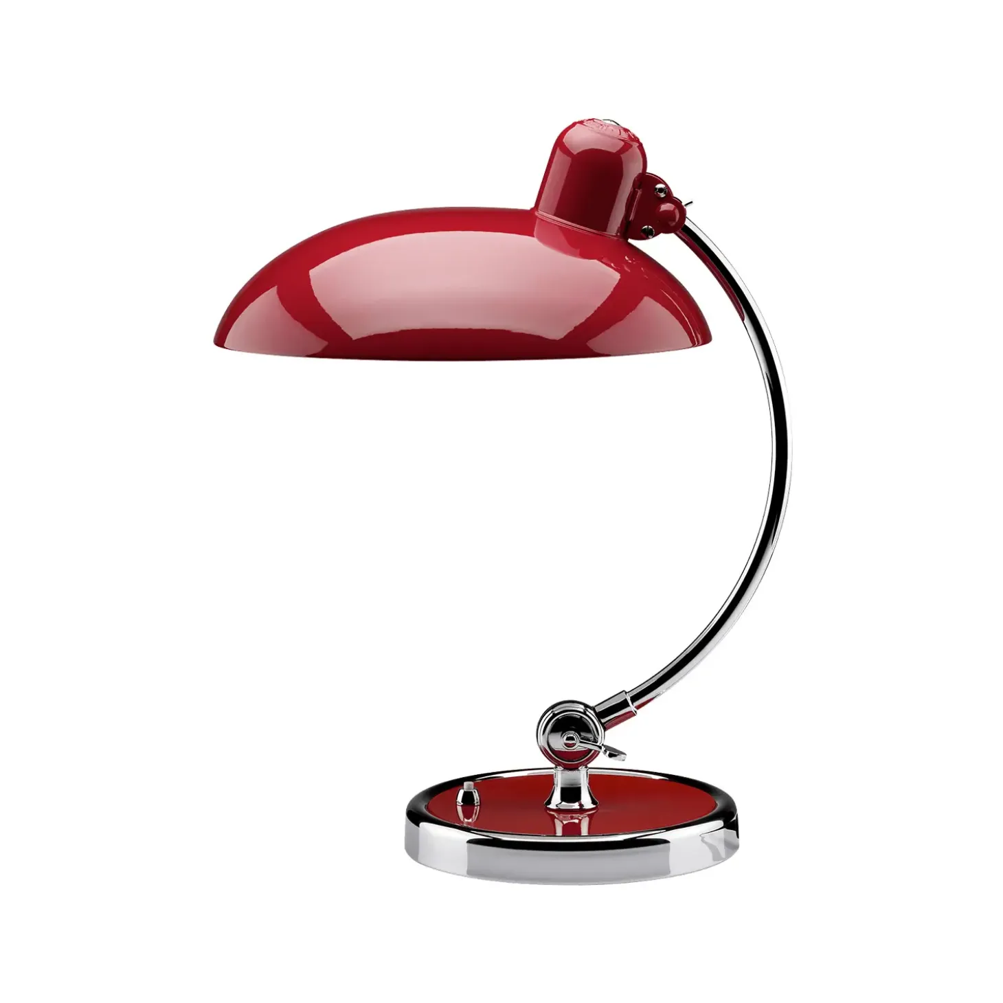 Fritz Hansen - Bordlampe - Kaiser Idell 6631-T - Ruby Red/krom