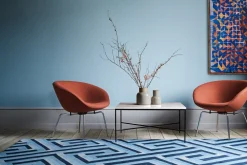 Fritz Hansen - Coffee Table - Planner - Cream Marmor - 100x100x40 cm