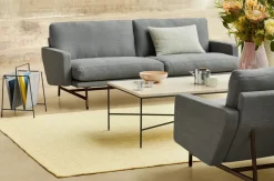 Fritz Hansen - Coffee Table - Planner - Charcoal Marmor - 75x45x40 cm