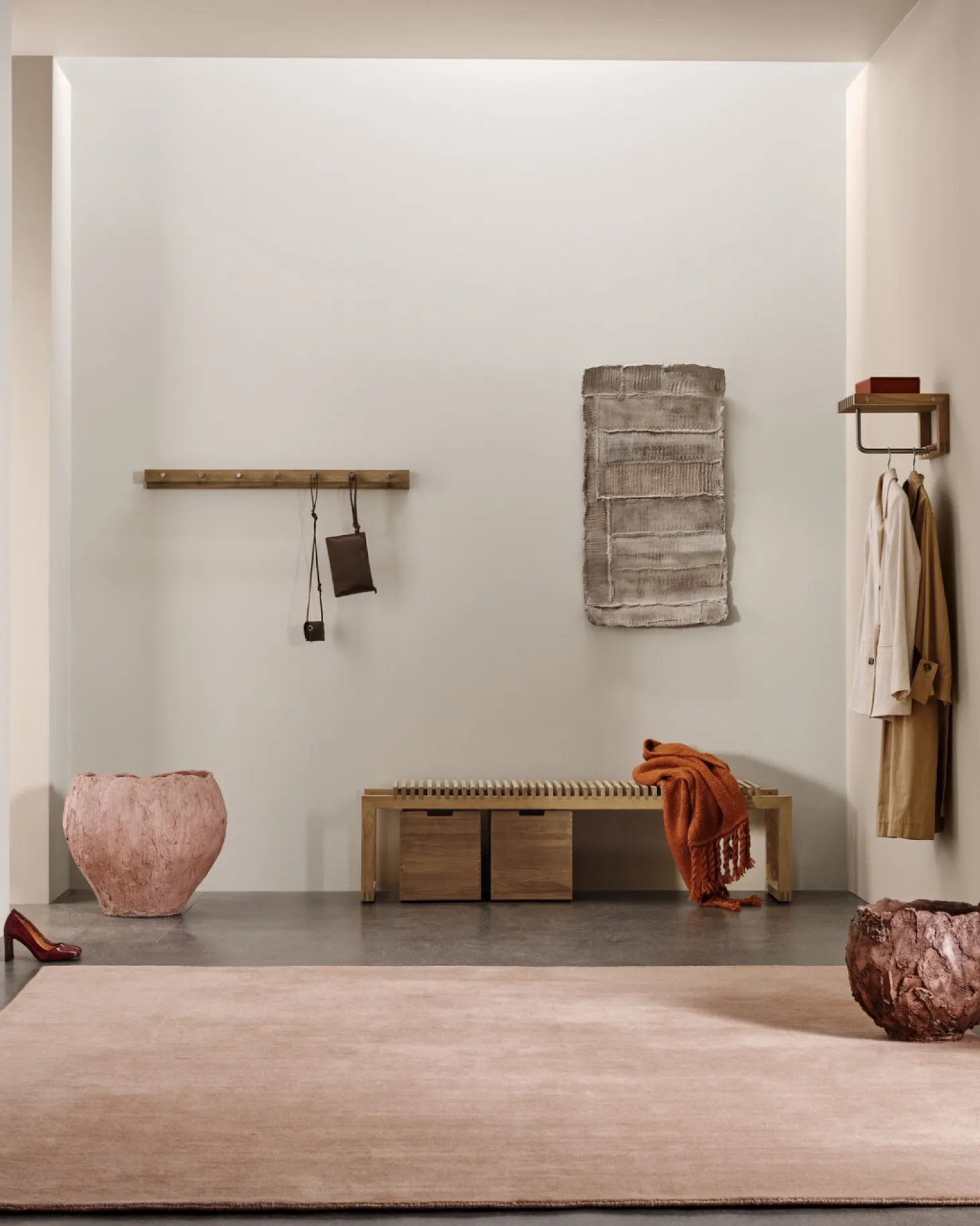 Fritz Hansen - Cutter Box - High - Teak - 30x36x34 cm