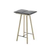 Fritz Hansen - Georg Bar Stool low m. grå hynde - Eg