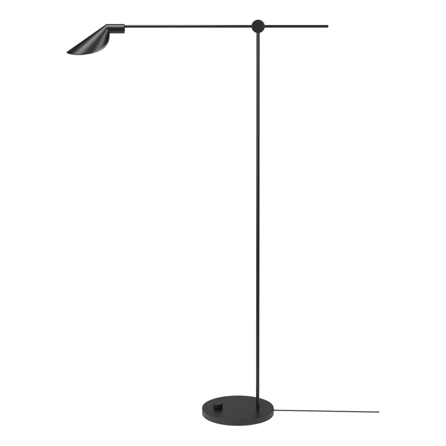 Fritz Hansen - Gulvlampe - MS011 - Sort