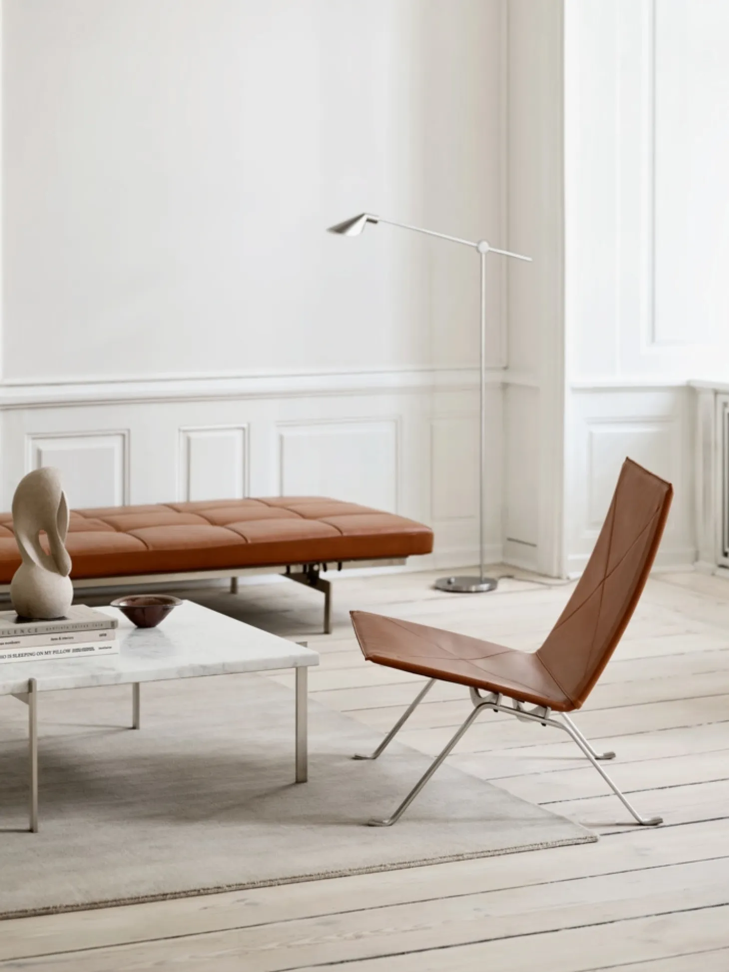Fritz Hansen - Gulvlampe - MS011 - Stål