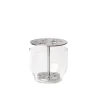Fritz Hansen - Ikebana Vase Small - Steel - 12x13 cm