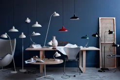 Fritz Hansen - Kaiser Idell 6631-P - Pendel - Mat sort - Krom